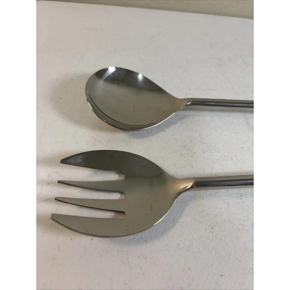 Pottery Barn Madena Salad Serving Utensil Kit 16